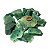 1 kg Pedras Brutas Quartzo Verde Cristal Tam Médio Classe A - Imagem 3