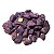 1 kg Purpurita M Pedra Rolada Opaco 30mm Classe B - Imagem 3