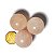 03 Mini Bola Quartzo Rosa Esfera Pequena Em Pedra Natural KIT - Imagem 1