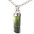 05 Pingente Nlux Canudo Turmalina Verde Envolto 15 a 20 mm Prata 950 - Imagem 2