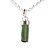 05 Pingente Nlux Canudo Turmalina Verde Envolto 10 a 15mm Prata 950 - Imagem 2