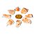 10 Pingente Pedra Do Sol Goldstone Bruto Natural Pino Prata 950 - Imagem 4