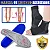 Combo Palmilha Max Palm Confort Slim + Meia Slim Press 360 - Imagem 4