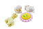 BORRACHA CARTELA ANIMAIS FLOR C/ 4 PÇS - Imagem 2