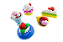 BORRACHA FOOD CAKE CARTELA 5PÇS - Imagem 2