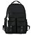 MOCHILA ESCOLAR COM BOLSO FRONTAL PRETA - Imagem 1