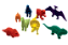 MINI BORRACHA FORMATO DE DINO LEO E LEO - Imagem 4