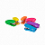 GRAMPEADOR PLASTICO EMBORRACHADO NEON - 11CM 20 FLS - UN LYKE - Imagem 10