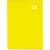 CADERNO UNIVERSITARIO COST. CD 96 FLS LIS - AMARELO UN - Imagem 1