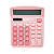 CALCULADORA DE MESA 12 DIGITOS ROSA NEO SOLAR - LEO E LEO - Imagem 1