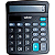 CALCULADORA DE MESA 12 DIGITOS PRETA NEO SOLAR LEO E LEO - Imagem 3