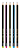 LAPIS TRIANGULAR TRISTAR NEON HB No2 UN COMPACTOR - Imagem 1