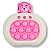 POP IT URSO ROSA - Imagem 1