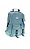 MOCHILA ESCOLAR COM BOLSO FRONTAL VERDE - Imagem 1