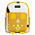 MOCHILA INFANTIL AMARELA - Imagem 2
