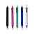 CANETA ESF 6 EM 1 5 CORES + LAPISEIRA 0.7mm UNIDADE LYKE - Imagem 1