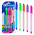 CANETA ESF. UNIK 1.0 MM - BLISTER - 5 UN COLORIDAS LYKE - Imagem 1