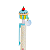 LAPISEIRA PLÁSTICA DIVERTIDA 0,7MM - TUTTI FRUTTI BRW UNIDADE - Imagem 3