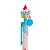 LAPISEIRA PLÁSTICA DIVERTIDA 0,7MM - TUTTI FRUTTI BRW UNIDADE - Imagem 5