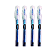 MARCA TEXTO NEON CX C/12 UNDS AZUL LYKE - Imagem 2