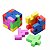 BORRACHA TETRIS CUBO 6 EM 1 CX C/12 UNID BRW - Imagem 2