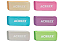 BORRACHA ESCOLAR PASTEL ACRILEX CX C/36 UNIDADES - Imagem 3