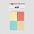 BLOCO SMART NOTES 38X51MM - BEACH - 50 FLS - BLISTER C/ 4 BLOCOS BRW - Imagem 1