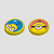BORRACHA TOP MINIONS UNIDADE TRIS - Imagem 1
