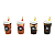 BORRACHA TRIS HOLIC COFFEE UNIDADE TRIS - Imagem 1
