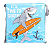 CADERNINHO TUBARAO 68 FOLHAS .SURFISTA. FOFY - Imagem 1