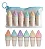 MARCA TEXTO MINI SORVETE CASQUINHA KIT C/ 6 CORES - Imagem 1