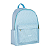 MOCHILA PU PERFURADA - 2 COMPART. E 2 BOLSOS - AZUL PASTEL BRW - Imagem 1