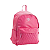 MOCHILA PU - 2 COMPART. + 2 BOLSOS LATERAIS - MATELASSE ROSA - Imagem 1
