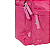MOCHILA PU - 2 COMPART. + 2 BOLSOS LATERAIS - MATELASSE ROSA - Imagem 5
