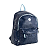 MOCHILA PU - 2 COMPART. + 2 BOLSOS LATERAIS - MATELASSE AZUL BRW - Imagem 1