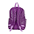 MOCHILA PU - 2 COMPART. + 2 BOLSOS LATERAIS - MATELASSE ROXO BRW - Imagem 2