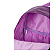 MOCHILA PU - 2 COMPART. + 2 BOLSOS LATERAIS - MATELASSE ROXO BRW - Imagem 6