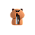 APONTADOR PLÁSTICO URSO COMILÃO UNIDADE BRW - Imagem 4