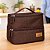 LANCHEIRA MARROM 2 COMPARTIMENTOS - Imagem 1