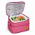 LANCHEIRA ROSA 2 COMPARTIMENTOS - Imagem 2