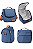 LANCHEIRA AZUL COOLER BAG COM ALÇA UNIDADE - Imagem 4