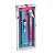 CANETA ESFEROGRÁFICA DIVERT 0.7MM + MARCA TEXTO DUPLO - TUTTI FRUTTI - CX PRESENTE C/ 2UN - Imagem 1