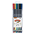 MARCADOR FINE LINER 0.4MM - COR VINTAGE - BLISTER C/ 6UN BRW - Imagem 1