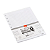REFIL MIOLO BRANCO CAD DISCO PAUT - 231 X 172 - 200FLS C/40FLS BRW - Imagem 1