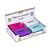PERFURADOR DE PLÁSTICO 2 FUROS PARA 15 FLS - BASE DE 12,2CM - UNIDADE BRW - Imagem 1