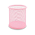 PORTA CANETA ARAMADO - REDONDO - ROSA PASTEL BRW - Imagem 2