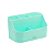 ORGANIZADOR PLÁSTICO DE MESA 5 COMPART. - VERDE PASTEL BRW - Imagem 1
