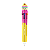 CANETA ESFEROGRÁFICA DIVERT 0.7MM - TUTTI FRUTTI - 10 CORES BRW - UNIDADE - Imagem 2