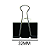 CLIPES PARA PAPEL BINDER 32MM - PRETO - UNIDADE BRW - Imagem 2