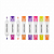 MARCA TEXTO PONTA DUPLA CLEAN TIP - UNIDADE BRW - Imagem 1